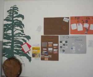 un tocco artistico nel corridoio
