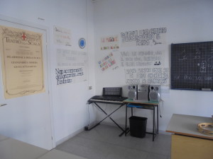 l'aula di musica
